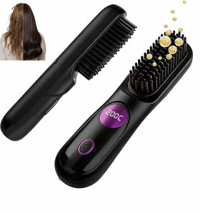 Hair Essence Go Brush Pro cordless design ideal for on-the-go styling.