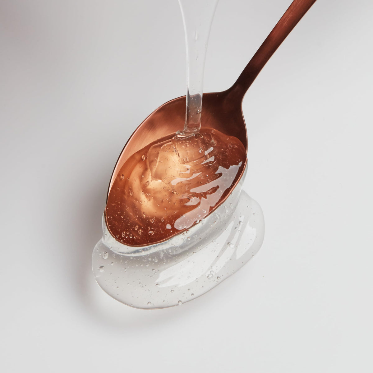 Hair Food shampoo close-up shows creamy coconut milk scent.