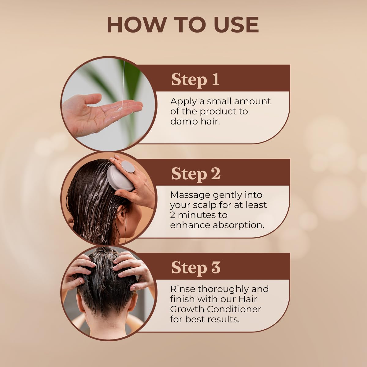 Hair Growth by Jailyne Ojeda biotin keratin ingredients icons indicate nutrients
