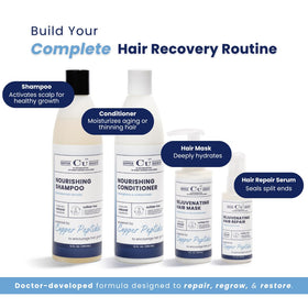 Hair Health Institute Copper Chemist packaging close-up with product branding.