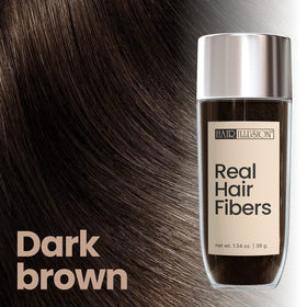 Hair Illusion shades match natural colors for coverage.