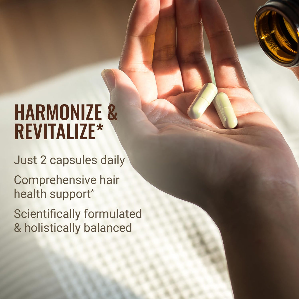 Sea kelp ingredient focus in Live Conscious formula for vitality