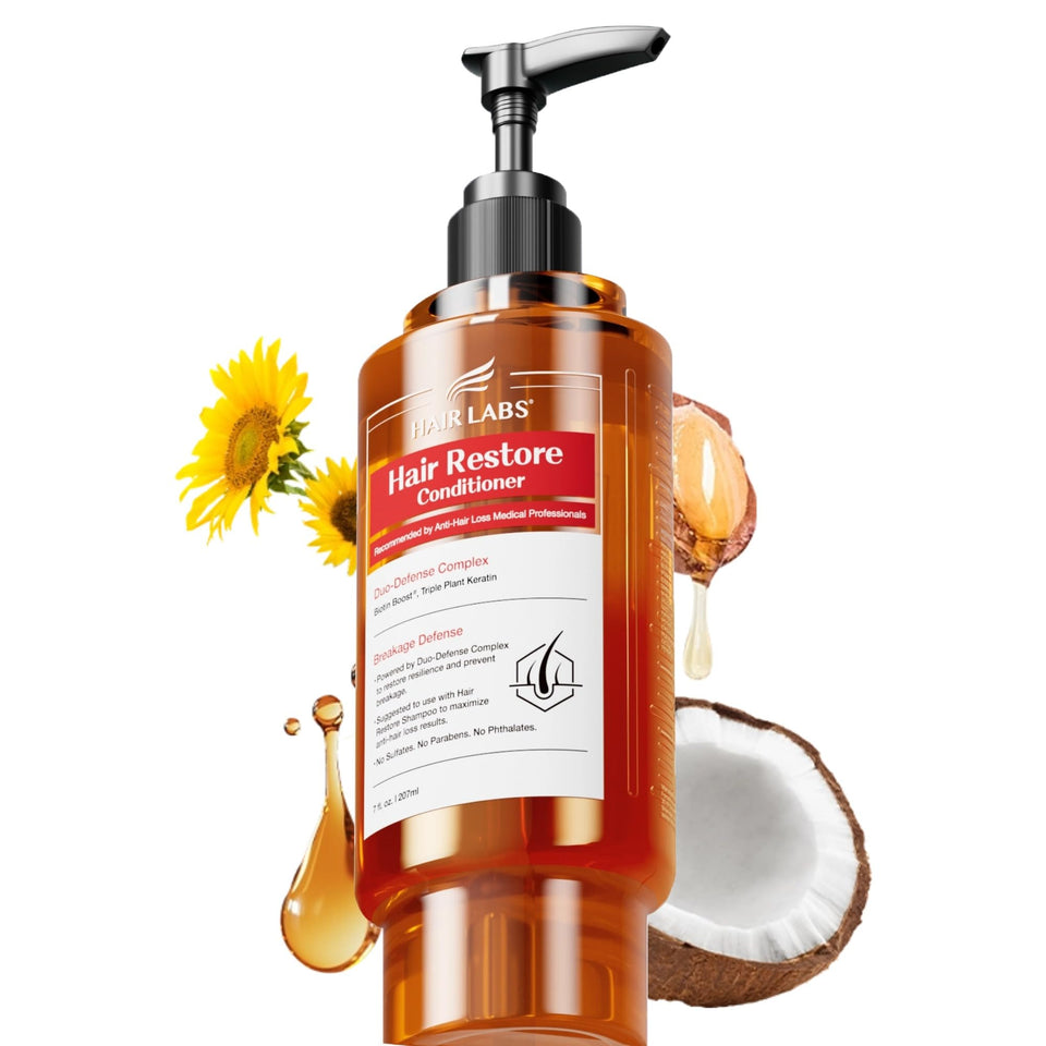 Hair Labs Hair Conditioner bottle ready for daily nourishment.