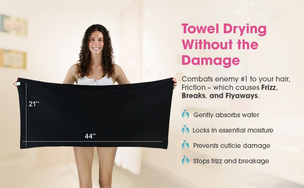 Hair RePear made in USA soft cotton offers premium feel.