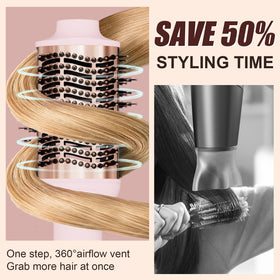 Hair trends ceramic ionic technology reduces frizz for shinier hair.