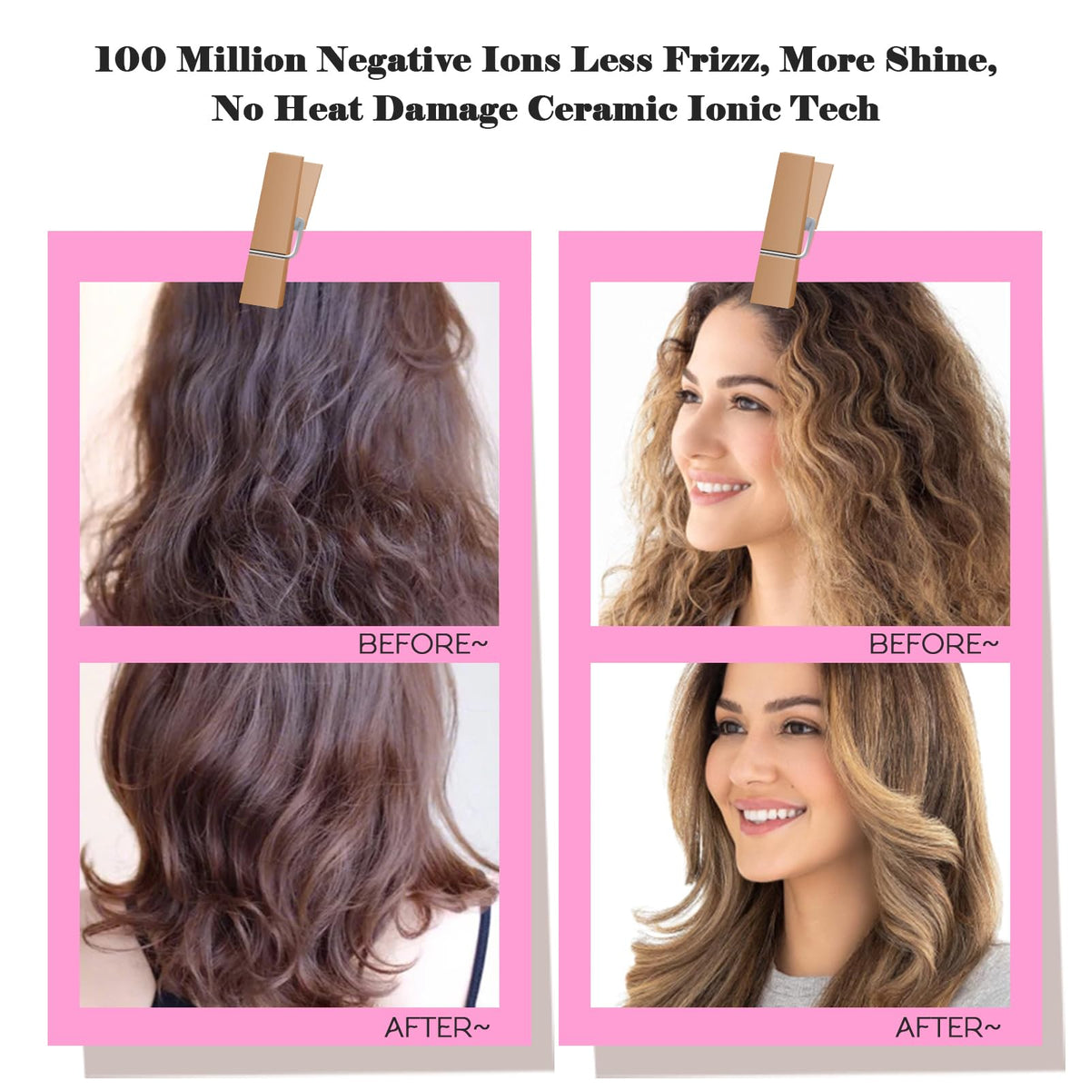 Hair Trends compact travel essential lightweight design ideal for luggage and gym bag.