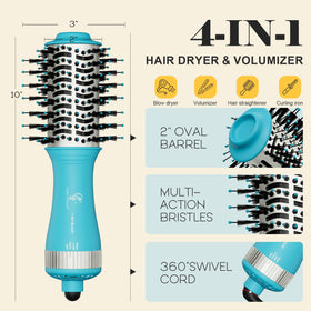 Hair Trends dual voltage with universal adapter supports international travel