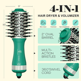 Hair Trends ergonomic handle ensures comfortable one-handed styling
