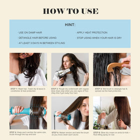 Hair Trends ALCI plug and ETL certified safety features for secure use