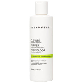 Hair U Wear cleansing shampoo bottle pour for synthetic wigs
