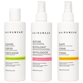 Hair U Wear shampoo bottle for wig care, gentle cleansing for wigs and hairpieces