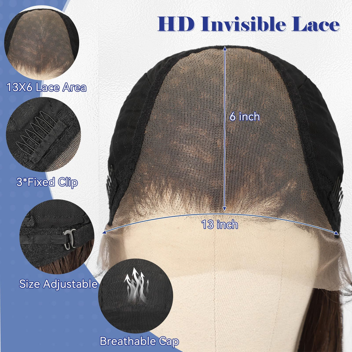 HAIRCUBE daily-wear long waves suitable for work or casual days.