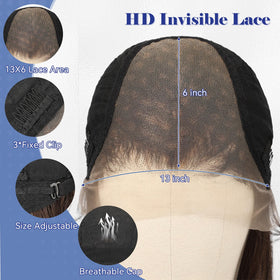 HAIRCUBE daily-wear long waves suitable for work or casual days.