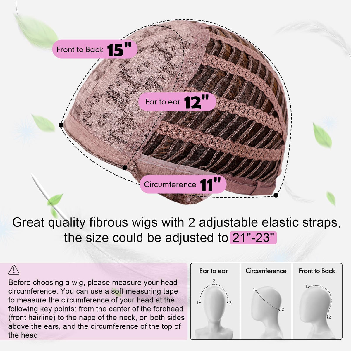 HAIRCUBE Layered Wig soft synthetic fibers close to natural feel.