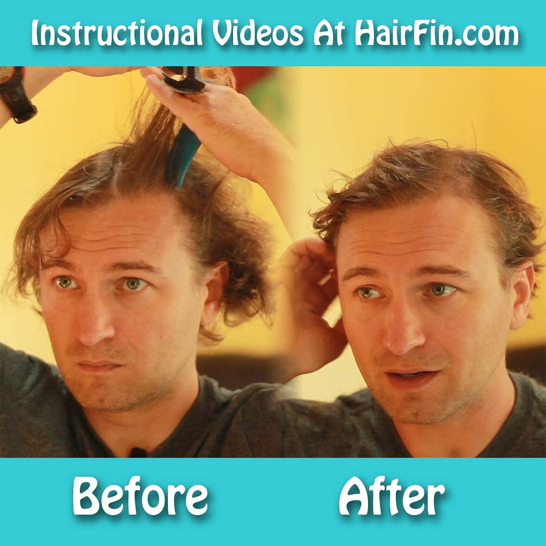 HairFin compact kit for travel and at-home trimming.