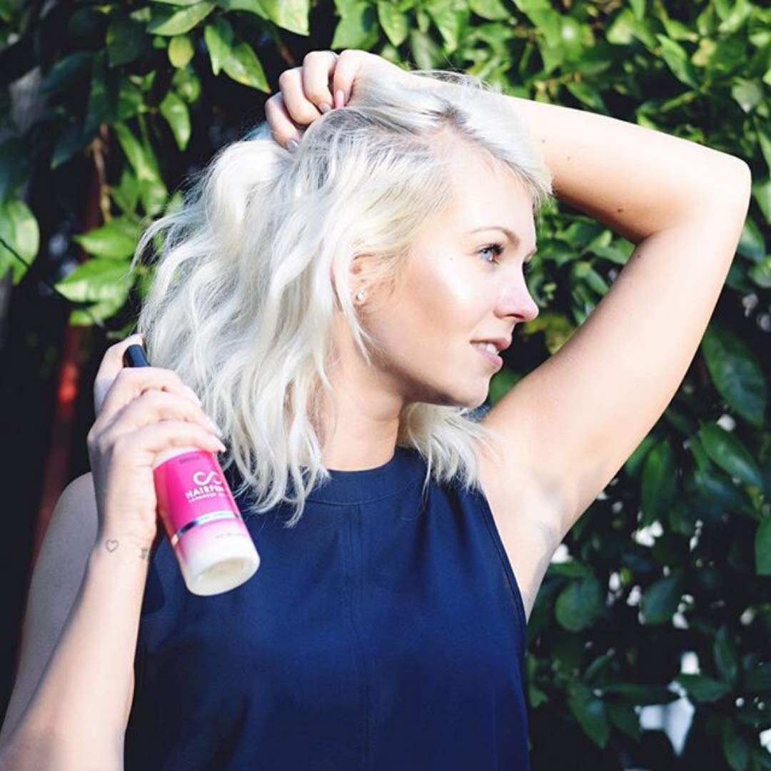 Hairfinity improves curl definition and reduces frizz
