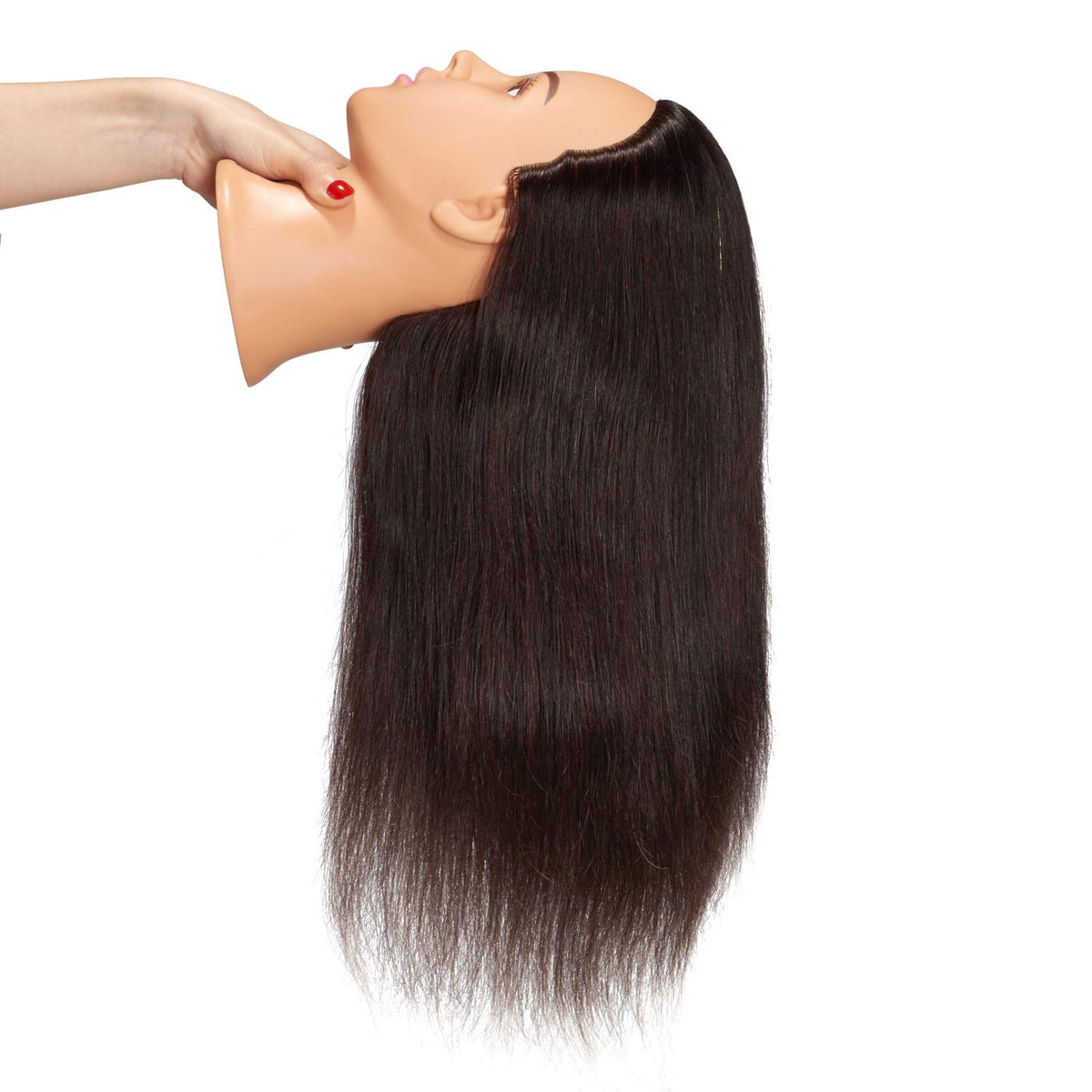 Hairingrid 2# black hair color look for dyeing and color testing