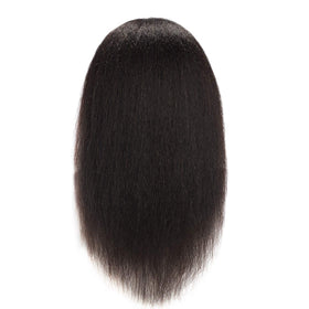 Hairingrid mannequin head with clamp stand for secure,Hands-on training.