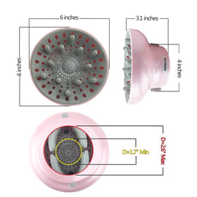 Hairizone compatible with most dryers for curly and straight hair
