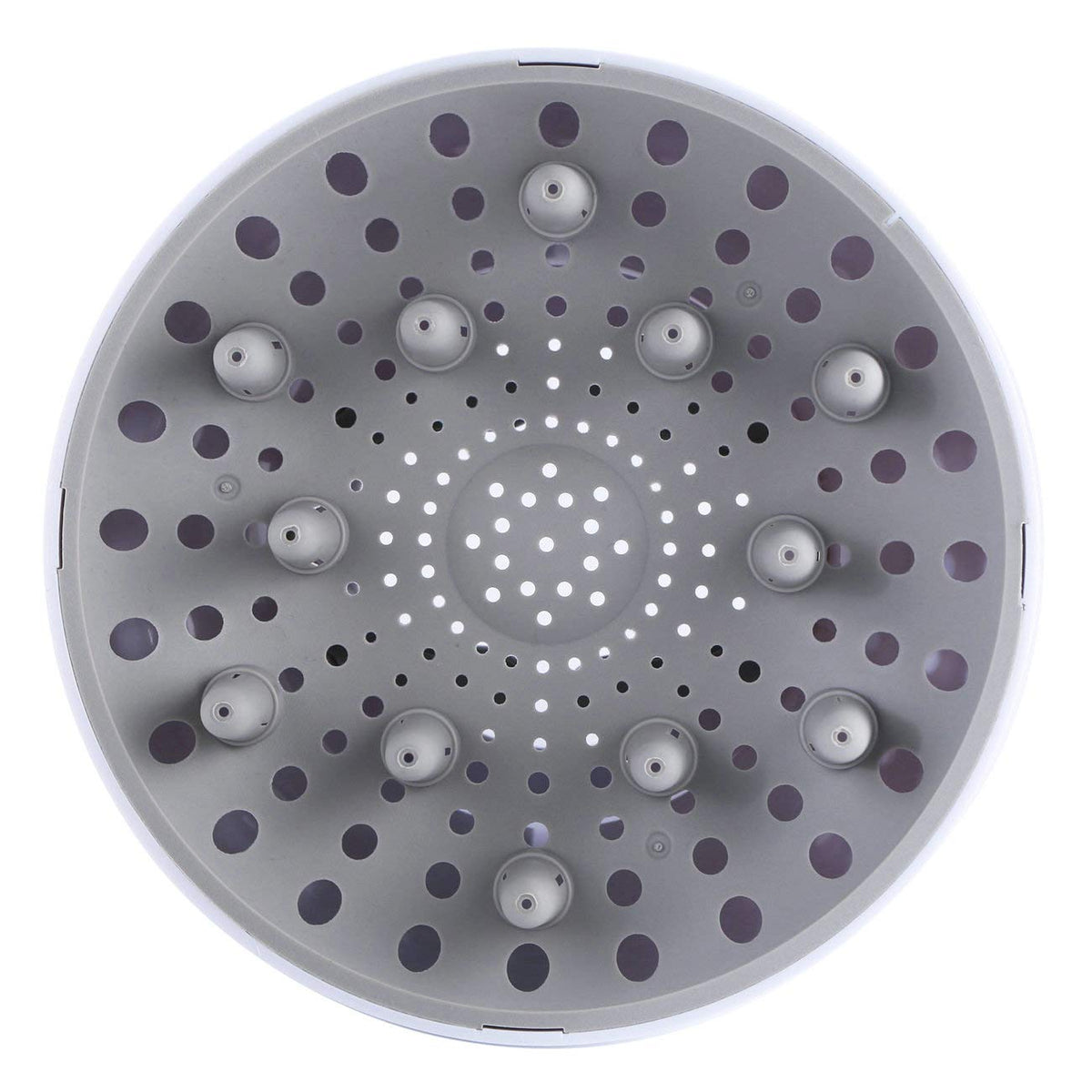 Hairizone diffuser closeup shows lockable lavender design for secure attachment.