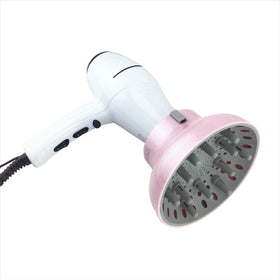 Hairizone pink piano-finish diffuser adds stylish, durable styling tool