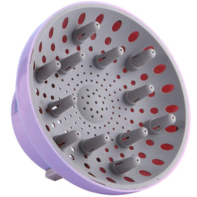 Hairizone universal diffuser fits 1.7 to 2.6 inch nozzles for versatile drying.
