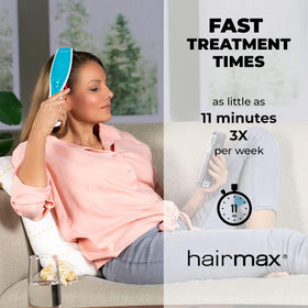 Hairmax Ultima 9 Classic supports convenient home use and travel.
