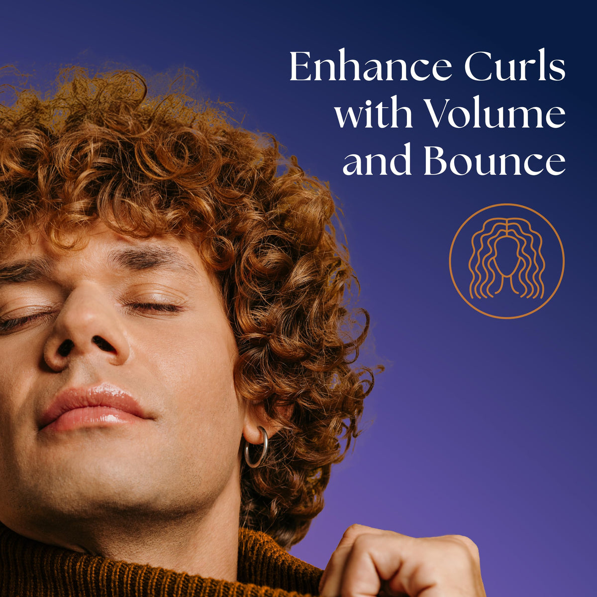 Hairplexx Curl Mousse - anti-frizz moisture lock for smooth, shiny curls