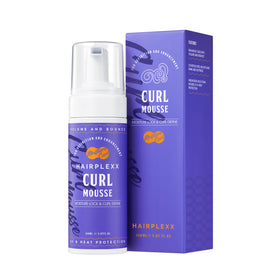 Hairplexx Curl Mousse - no-crunch definition with flexible hold for curls
