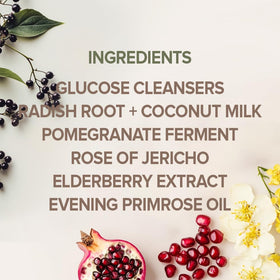 Hairprint Chelating Shampoo lather application demonstrates cleansing against hard water residue.