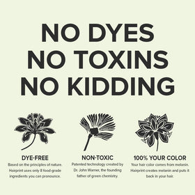 Hairprint vegan safety packaging emphasizing cruelty-free approach