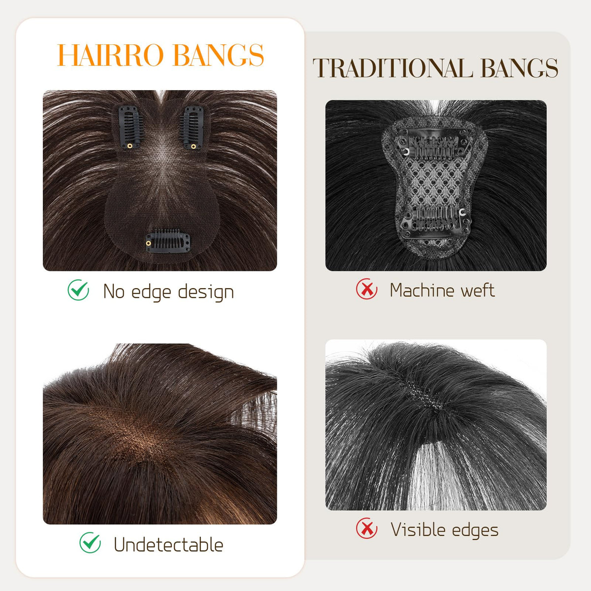 Hairro lightweight lace weft delivers breathable comfort for daily wear