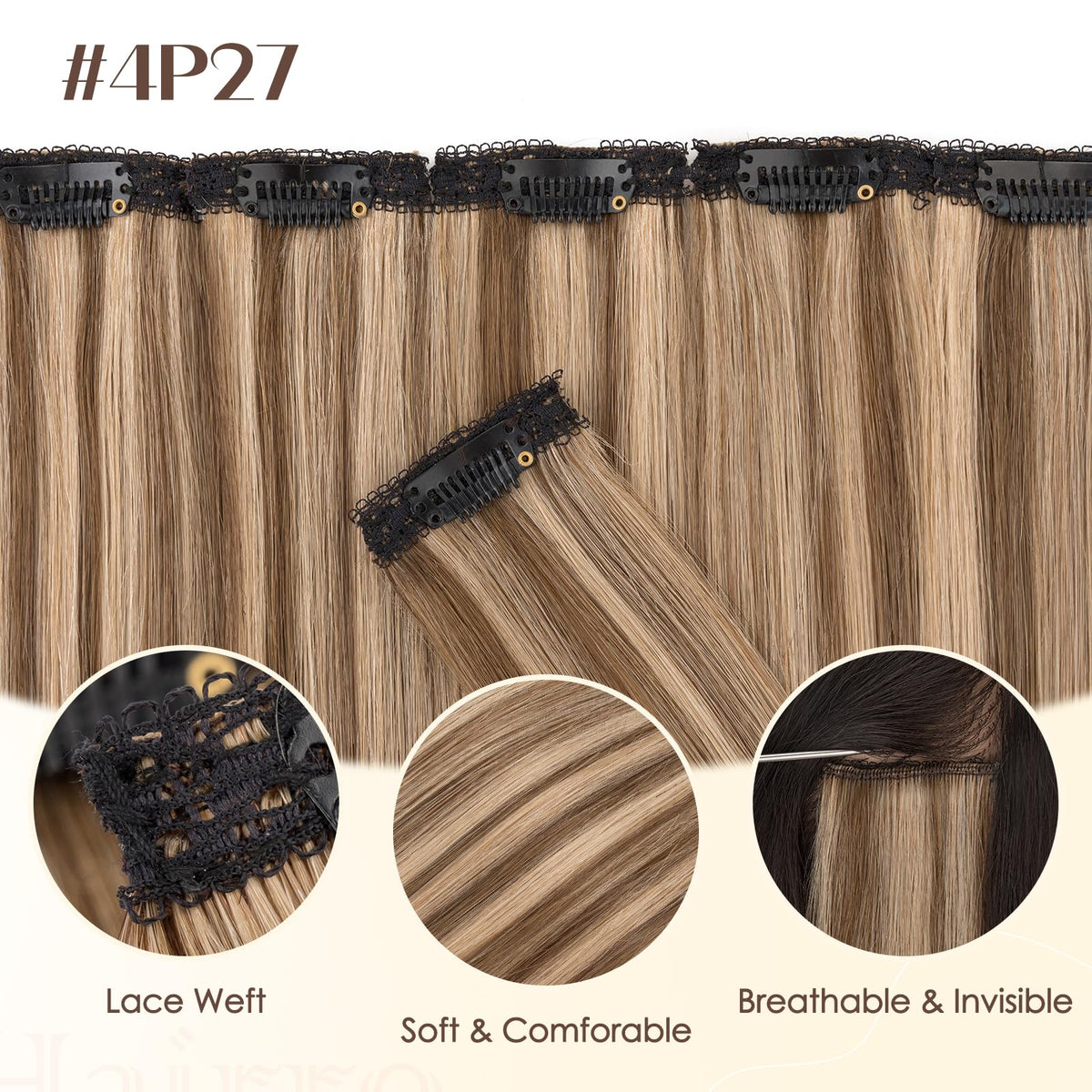 Hairro hair extensions are washable, curlable, and dye-ready for customization