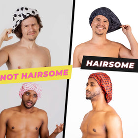HAIRSOME easy hand-wash care keeps cap durable.