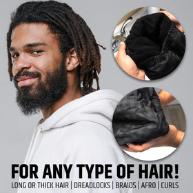 HAIRSOME large-cap for men fits thick hair and back hairline.