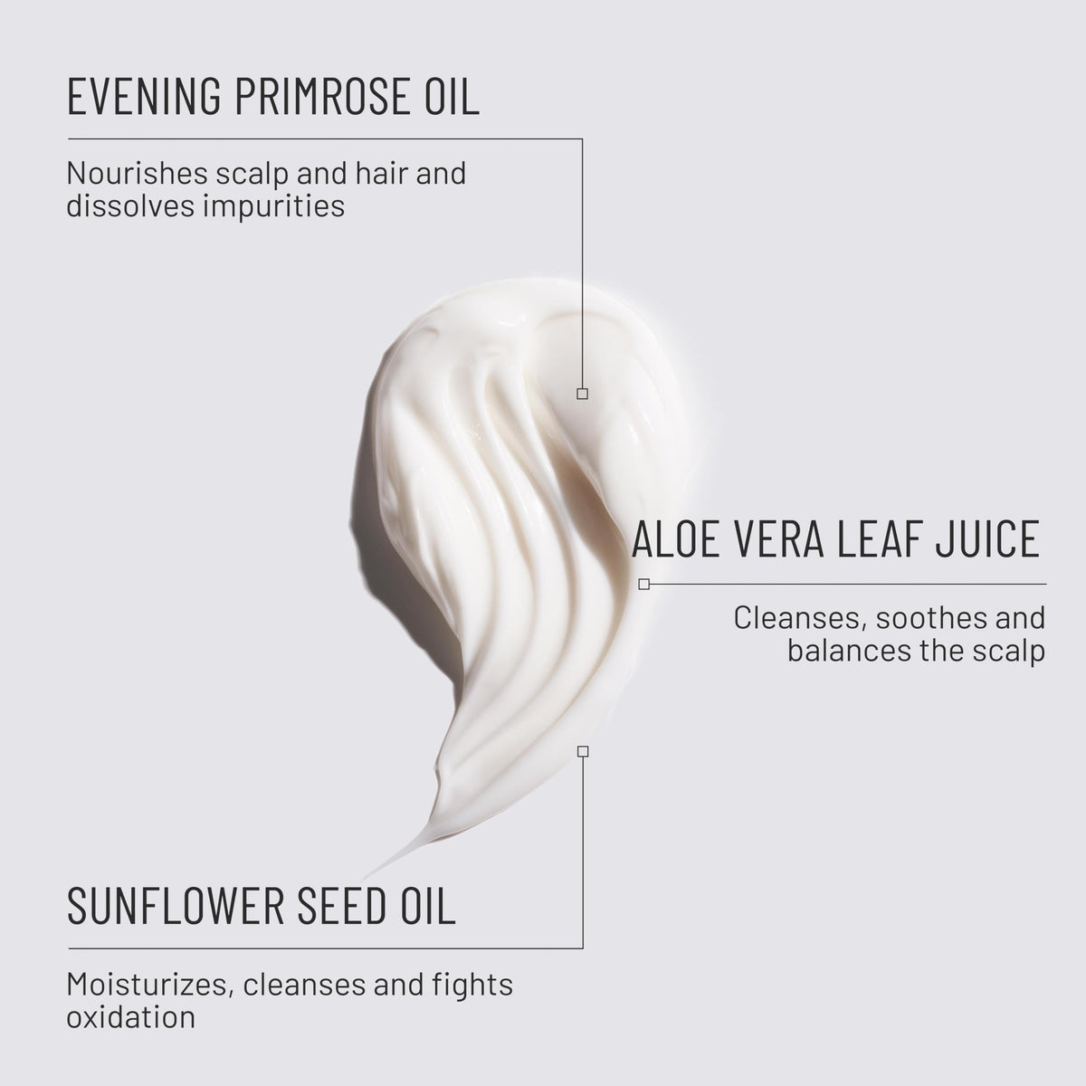 Hairstory New Wash Original fragrance-free no-sulfates claim highlights gentle cleansing.