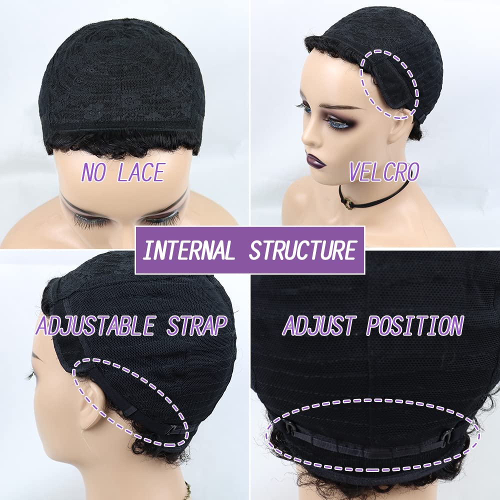 Hairyhme Afro Kinky Curly wig ideal for daily wear with low maintenance.