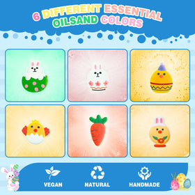 HAISHAN SHOWER family bath time with fizzing Easter bombs