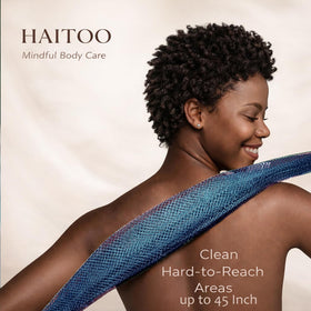 HAITOO long-reach back scrubber helps clean the back easily