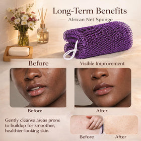 HAITOO close-up of mesh texture and lather potential