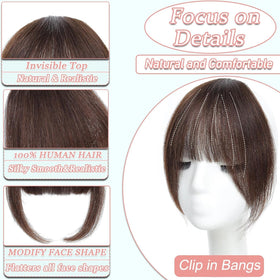 HAITOO daily-wear bangs offer effortless transformation for any everyday look
