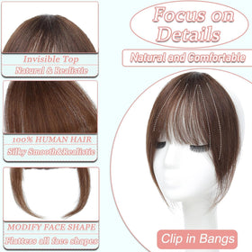 HAITOO bangs suitable for weddings, cosplay, and everyday looks.