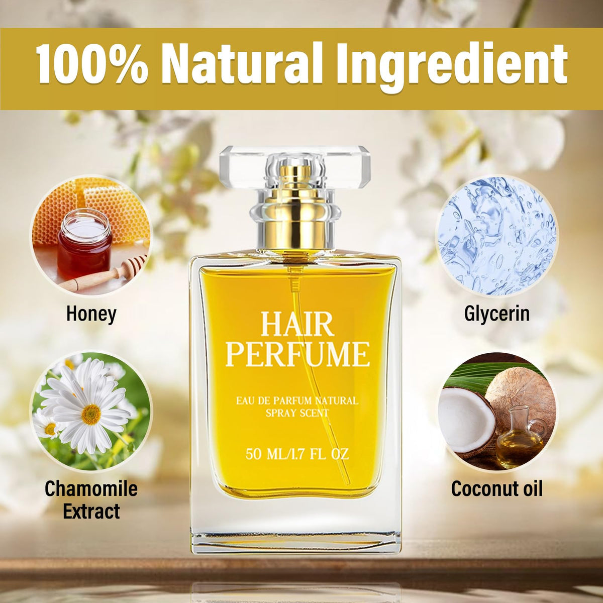 Hajoyful Hair Perfume delivers long-lasting sweet scent without heaviness.