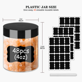 Hajoyful jar lid with gasket for airtight, leak proof storage