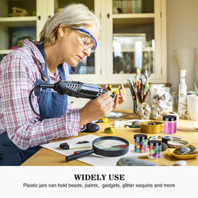 Hajoyful travel friendly jars fit in totes and bags