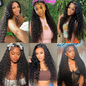HALERP Water Wave Bundles natural color 6b ready for dye or restyle.