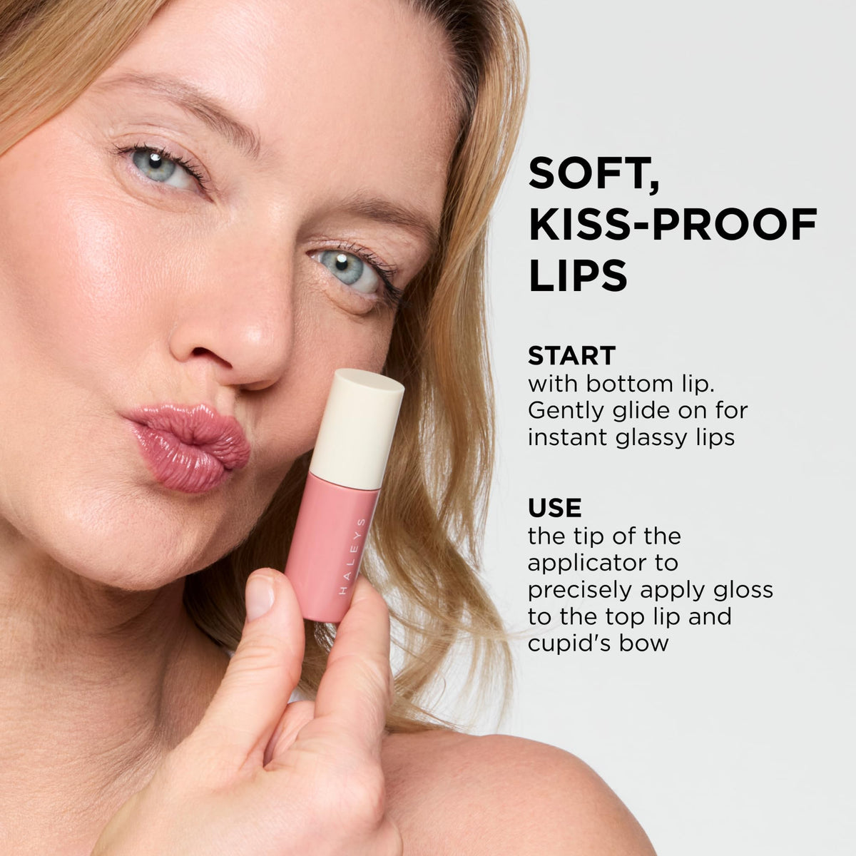 HALEYS Re-dew Lip Gloss to Stain glossy finish with no stickiness