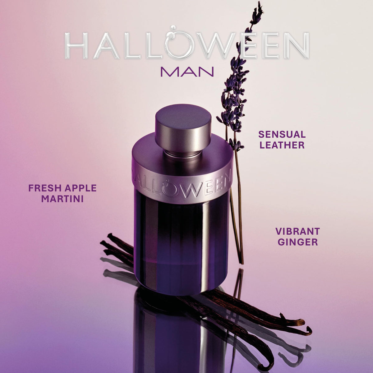 Close-up of Halloween Man Eau de Toilette cap design and sleek styling