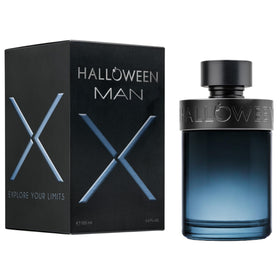 Halloween Man X bottle front view, ideal for everyday wear.