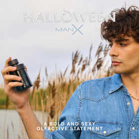 Halloween Man X top notes lemon close-up, refreshing daytime scent.